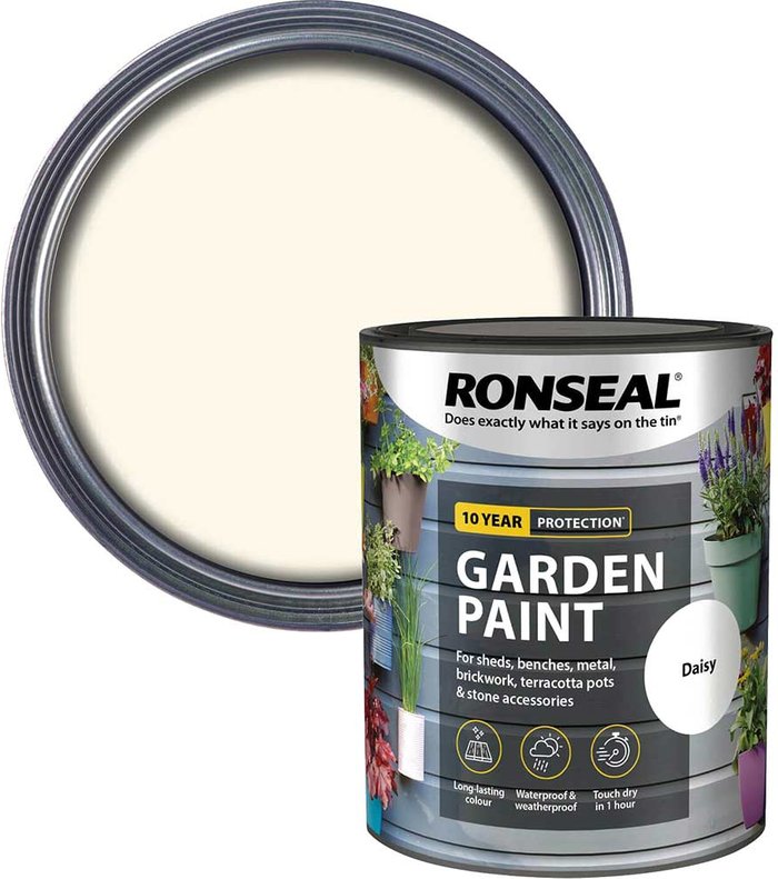 Tooled Up | Ronseal Ronseal General Purpose Garden Paint Daisy 750ml Ronseal Ronseal General Purpose Garden Paint Daisy 750ml