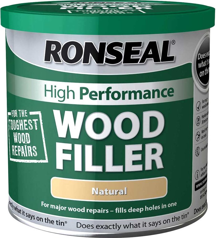 Tooled Up | Ronseal Ronseal Hight Performance Wood Filler White 550 Ronseal Ronseal Hight Performance Wood Filler White 550