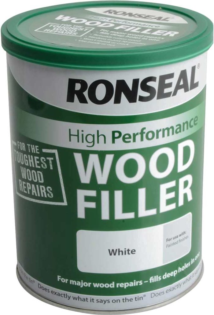 Tooled Up | Ronseal Ronseal High Performance Wood Filler White 1000g Ronseal Ronseal High Performance Wood Filler White 1000g