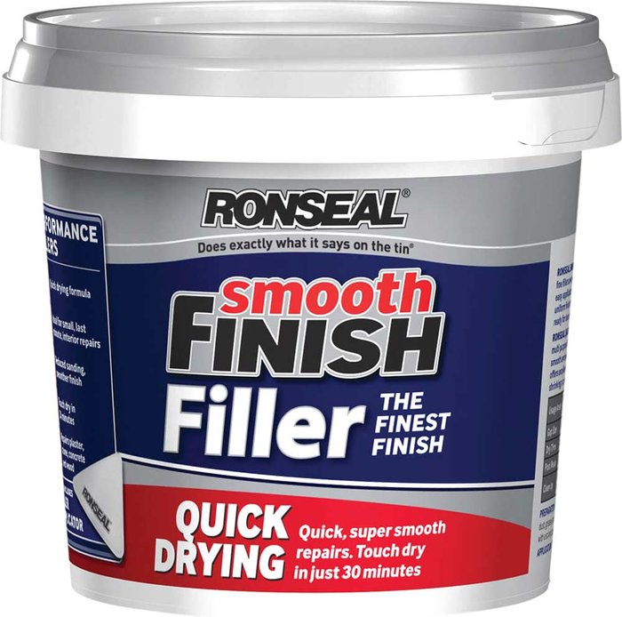 Tooled Up | Ronseal Ronseal Smooth Finish Quick Drying Multi Purpose Filler 600g Ronseal Ronseal Smooth Finish Quick Drying Multi Purpose Filler 600g