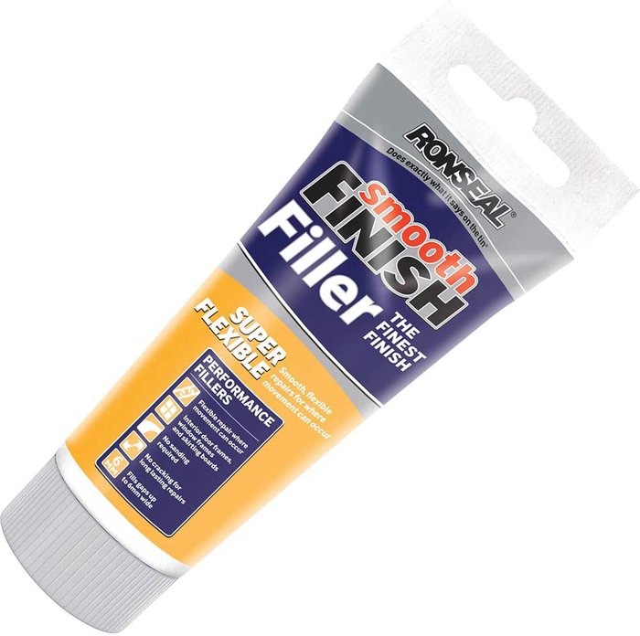 Tooled Up | Ronseal Ronseal Smooth Finish Super Flexible Filler Cartridge 300ml Ronseal Ronseal Smooth Finish Super Flexible Filler Cartridge 300ml