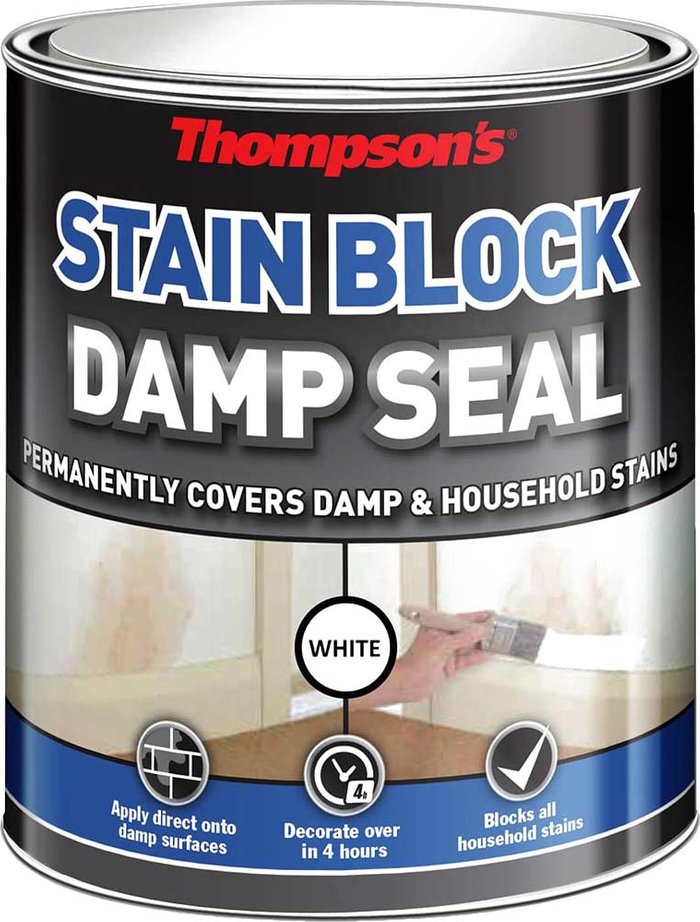 Tooled Up | Ronseal Ronseal Thompsons Damp Seal White 750ml Ronseal Ronseal Thompsons Damp Seal White 750ml
