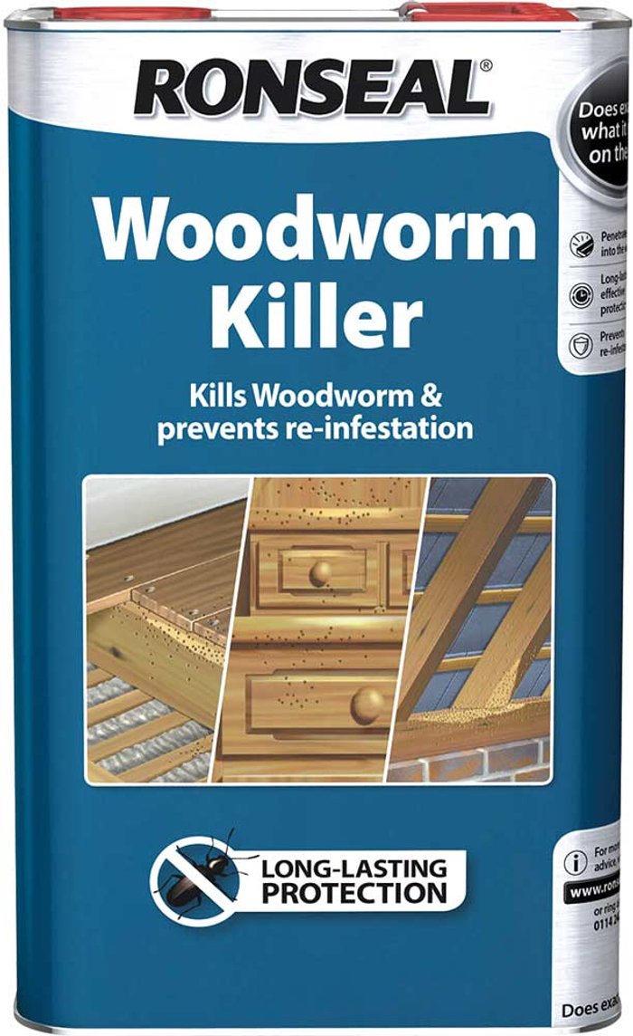 Tooled Up | Ronseal Ronseal Woodworm Killer 5l Ronseal Ronseal Woodworm Killer 5l