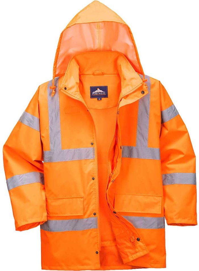 Tooled Up | 300D Oxford Weave Industry Oxford Weave 300D Class 3 Breathable Hi Vis Jacket Orange 2XL 300D Oxford Weave Industry Oxford Weave 300D Class 3 Breathable Hi Vis Jacket Orange 2XL