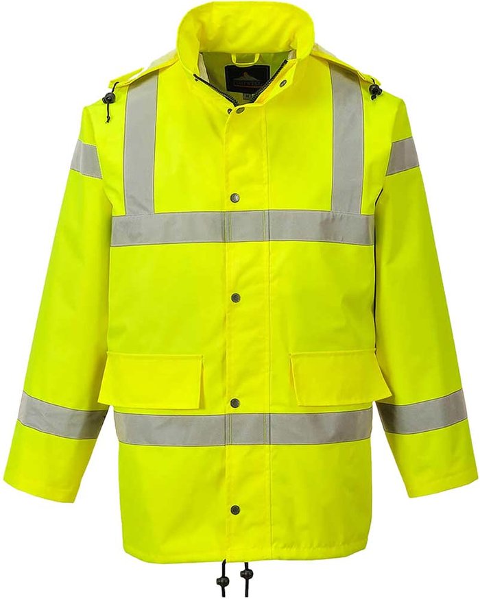 Tooled Up | 300D Oxford Weave Industry Oxford Weave 300D Class 3 Breathable Hi Vis Jacket Yellow M 300D Oxford Weave Industry Oxford Weave 300D Class 3 Breathable Hi Vis Jacket Yellow M