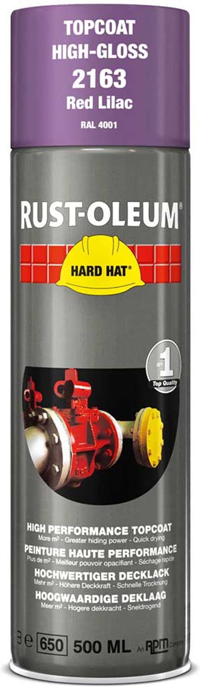 Tooled Up | Rust Oleum Rust Oleum Hard Hat Metal Spray Paint Red Lilac 500ml Rust Oleum Rust Oleum Hard Hat Metal Spray Paint Red Lilac 500ml