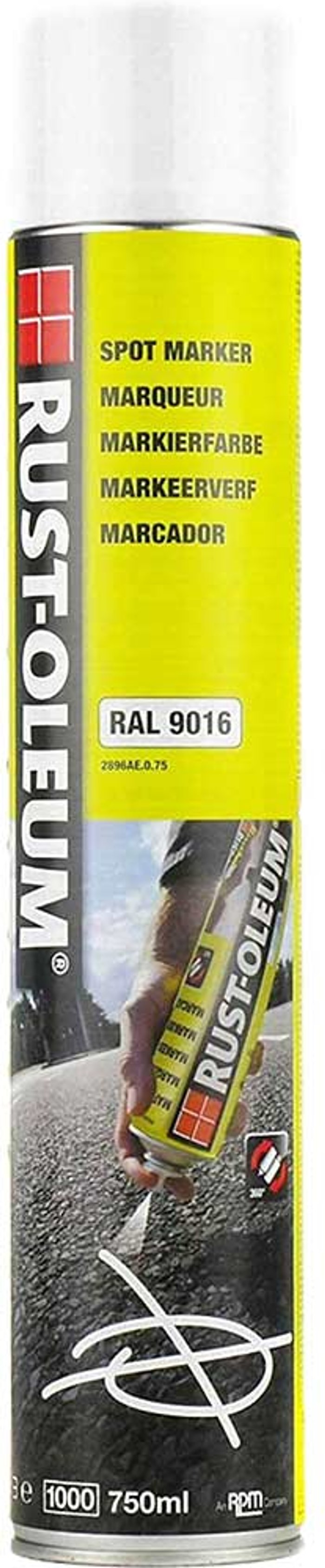 Tooled Up | Rust Oleum Rust Oleum Ground Marker Spray Paint White 750ml Rust Oleum Rust Oleum Ground Marker Spray Paint White 750ml