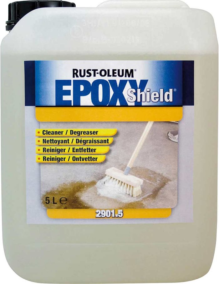 Tooled Up | Rust Oleum Rust Oleum EpoxyShield Floor Cleaner and Degreaser 5l Rust Oleum Rust Oleum EpoxyShield Floor Cleaner and Degreaser 5l