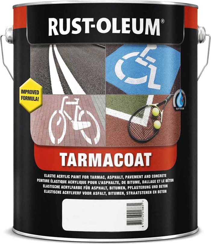 Tooled Up | Rust Oleum Rust Oleum Tarmacoat Rapid Curing Road Line Paint Traffic White 5l Rust Oleum Rust Oleum Tarmacoat Rapid Curing Road Line Paint Traffic White 5l