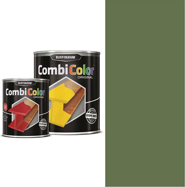 Tooled Up | Rust Oleum Rust Oleum CombiColor Metal Protection Paint Reseda Green 2.5l Rust Oleum Rust Oleum CombiColor Metal Protection Paint Reseda Green 2.5l