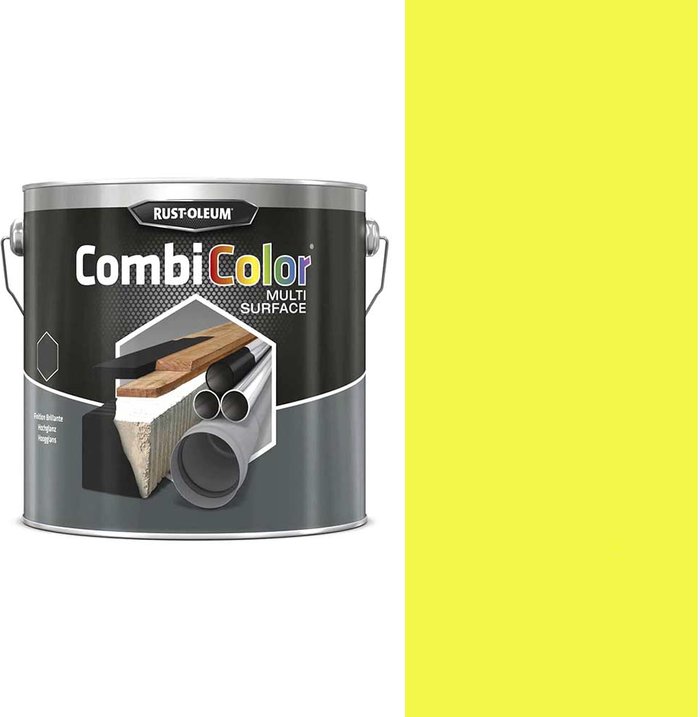 Tooled Up | Rust Oleum Rust Oleum CombiColor Multi Surface Paint Light Yellow 750ml Rust Oleum Rust Oleum CombiColor Multi Surface Paint Light Yellow 750ml