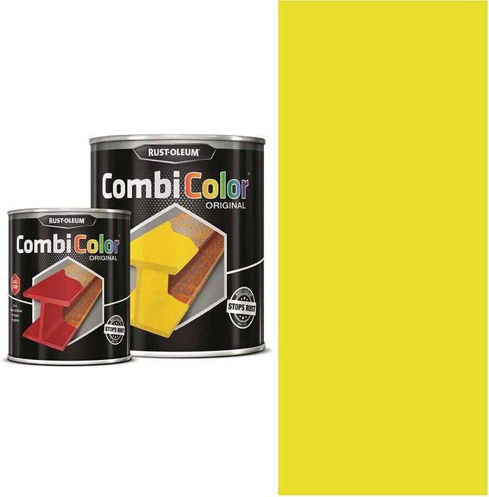 Tooled Up | Rust Oleum Rust Oleum CombiColor Metal Protection Paint Coleseed Yellow 2.5l Rust Oleum Rust Oleum CombiColor Metal Protection Paint Coleseed Yellow 2.5l