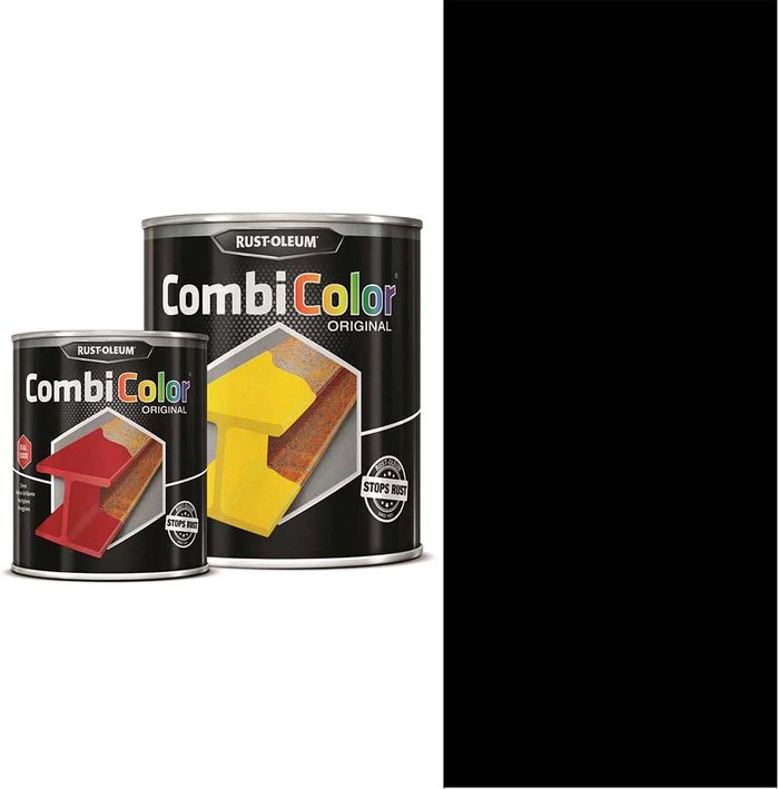 Tooled Up | Rust Oleum Rust Oleum CombiColor Metal Protection Paint Black 2.5l Rust Oleum Rust Oleum CombiColor Metal Protection Paint Black 2.5l