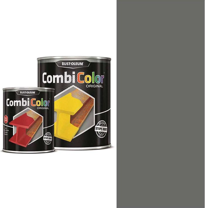 Tooled Up | Rust Oleum Rust Oleum CombiColor Metal Protection Paint Navy Grey 750ml Rust Oleum Rust Oleum CombiColor Metal Protection Paint Navy Grey 750ml