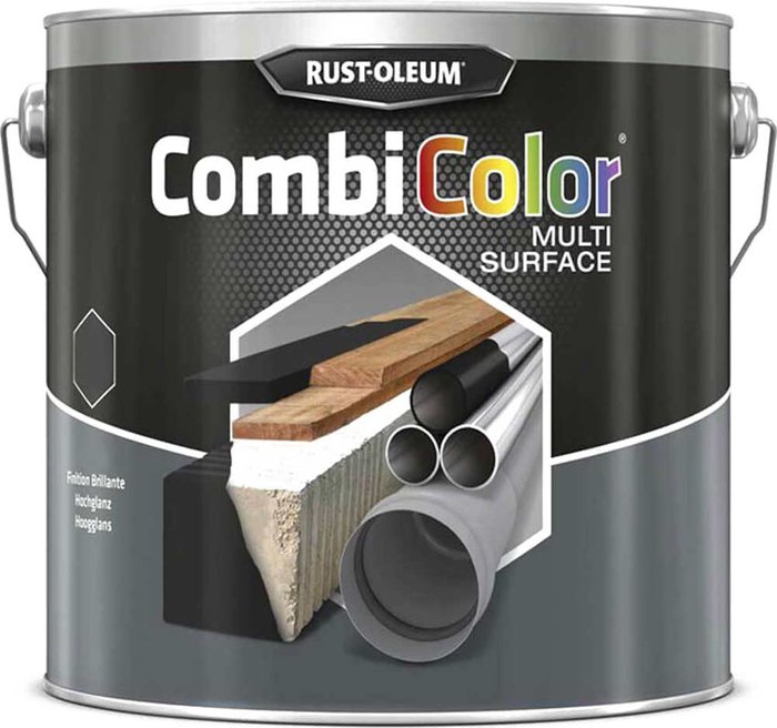 Tooled Up | Rust Oleum Rust Oleum CombiColor Multi Surface Paint White 2.5l Rust Oleum Rust Oleum CombiColor Multi Surface Paint White 2.5l