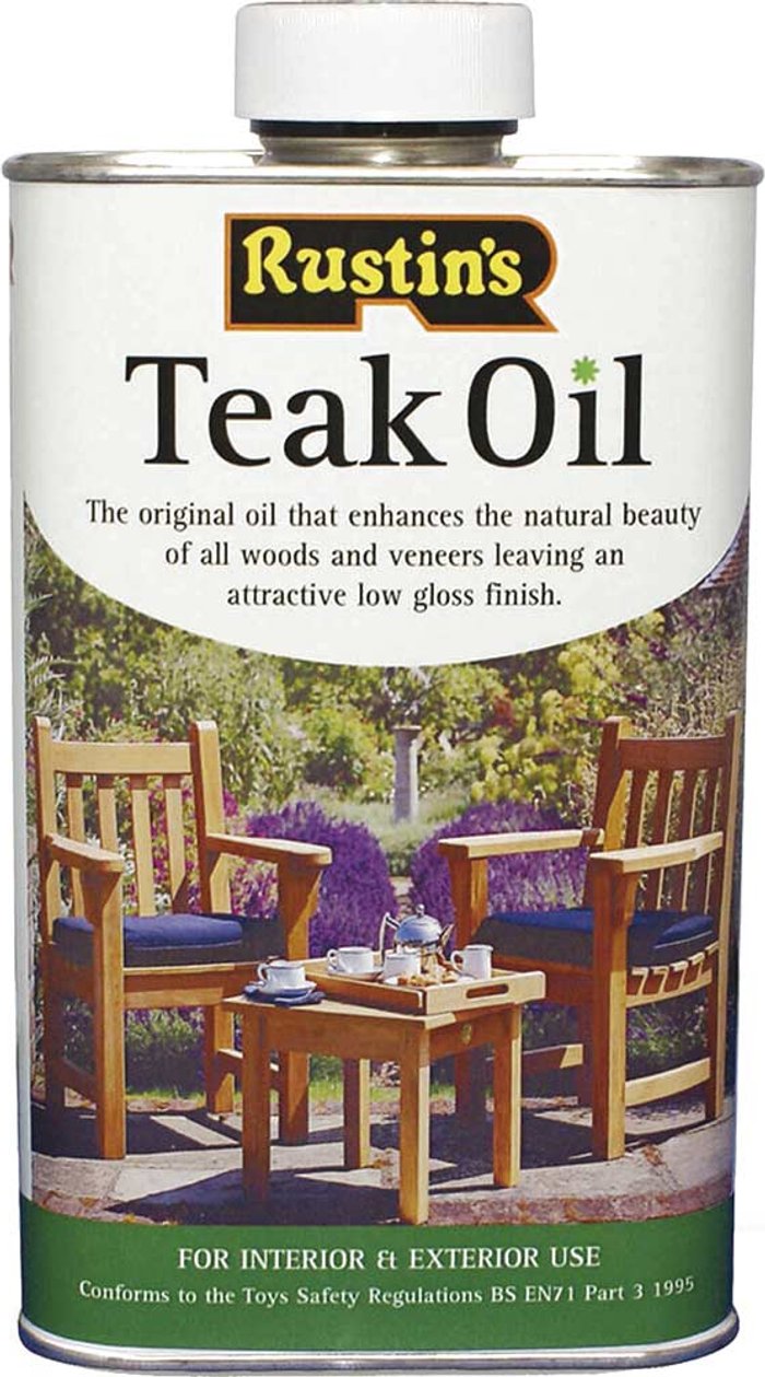 Tooled Up | Rustins Rustins Teak Oil 5l Rustins Rustins Teak Oil 5l