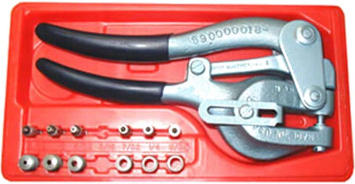 Tooled Up | Whitney Whitney No.5 Junior Sheet Metal Hole Punch Set Imperial Whitney Whitney No.5 Junior Sheet Metal Hole Punch Set Imperial