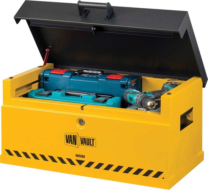 Tooled Up | Van Vault Van Vault Mobi Secure Tool Storage 780mm 415mm 370mm Van Vault Van Vault Mobi Secure Tool Storage 780mm 415mm 370mm