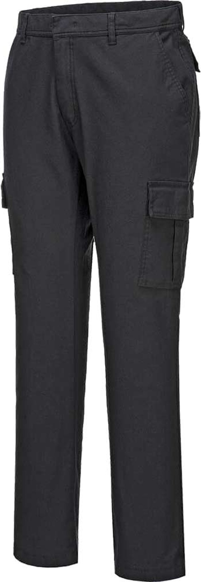 Tooled Up | Portwest Portwest Stretch Slim Combat Trousers Black 40 Portwest Portwest Stretch Slim Combat Trousers Black 40