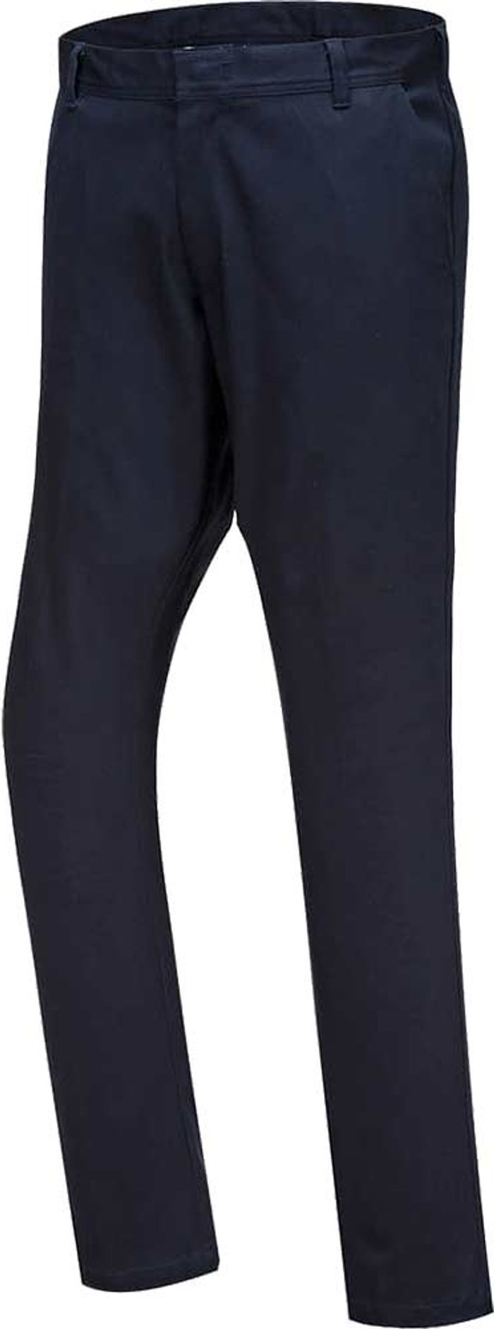 Tooled Up | Portwest Portwest Mens Stretch Slim Chino Trousers Dark Navy 52 Portwest Portwest Mens Stretch Slim Chino Trousers Dark Navy 52