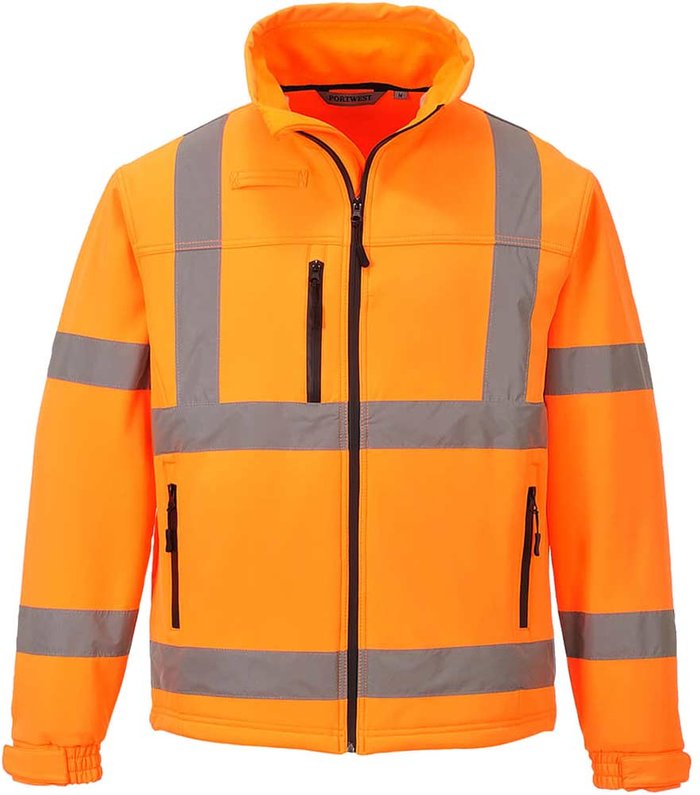 Tooled Up | Portwest Portwest S424 Hi Vis Softshell jacket Orange 2XL Portwest Portwest S424 Hi Vis Softshell jacket Orange 2XL
