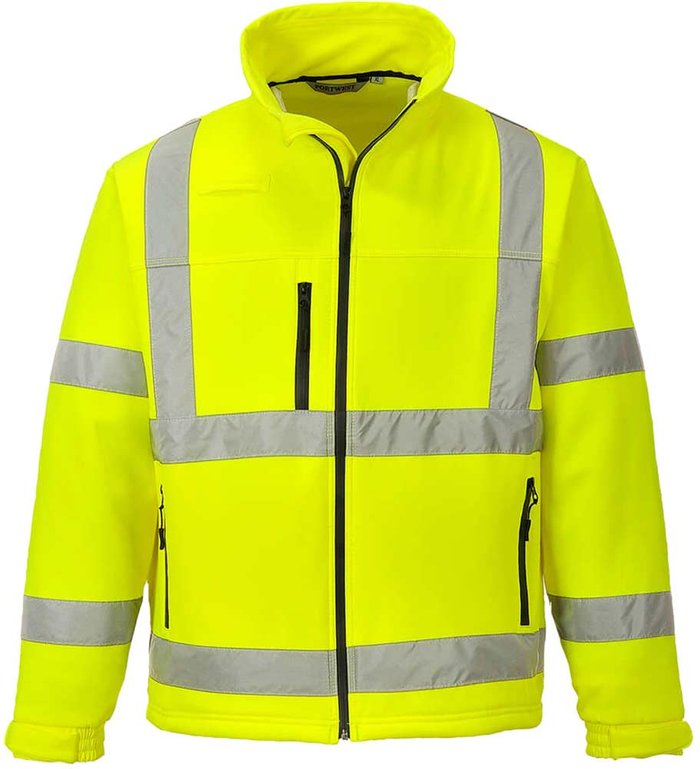 Tooled Up | Portwest Portwest S424 Hi Vis Softshell jacket Yellow S Portwest Portwest S424 Hi Vis Softshell jacket Yellow S