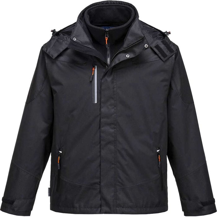 Tooled Up | Portwest Portwest S553 Radial 3in1 Jacket Black M Portwest Portwest S553 Radial 3in1 Jacket Black M