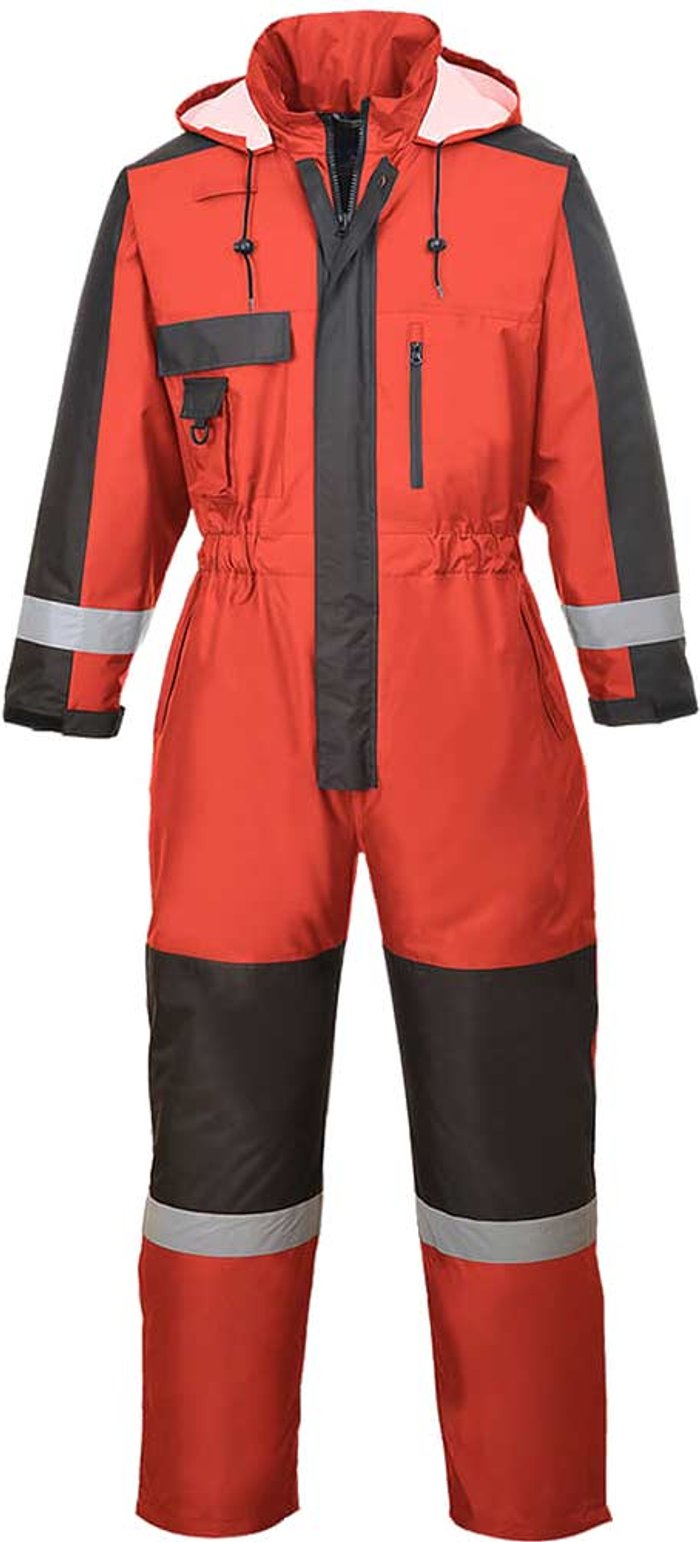 Tooled Up | Portwest Portwest S585 Waterproof Winter Coverall Red L Portwest Portwest S585 Waterproof Winter Coverall Red L
