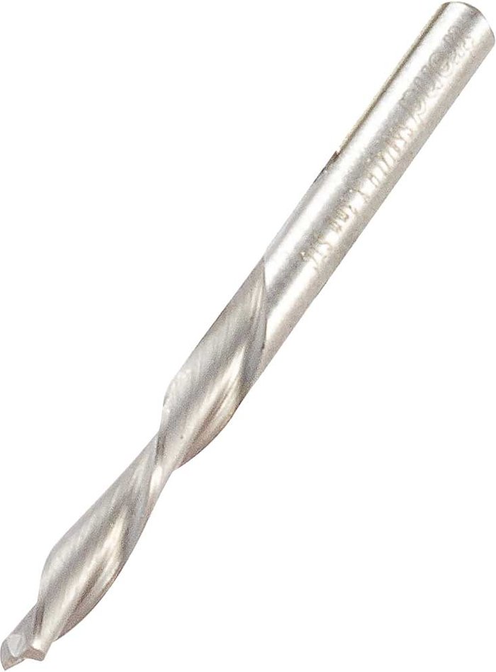 Tooled Up | Trend Trend Plastics and Engraving Mini Spiral Downcut Router Cutter 3mm 12mm 3mm Trend Trend Plastics and Engraving Mini Spiral Downcut Router Cutter 3mm 12mm 3mm
