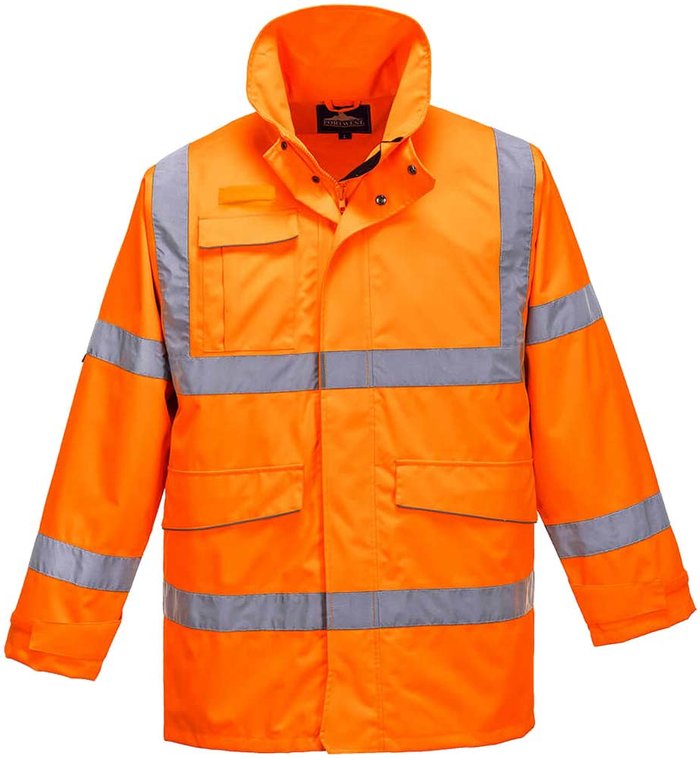 Tooled Up | Portwest PWR Hi Vis Extreme Parka Jacket Orange L Portwest PWR Hi Vis Extreme Parka Jacket Orange L