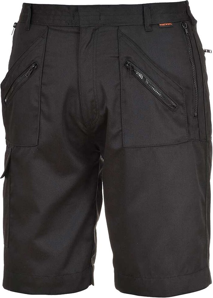 Tooled Up | Portwest Portwest S889 Action Shorts Black M Portwest Portwest S889 Action Shorts Black M