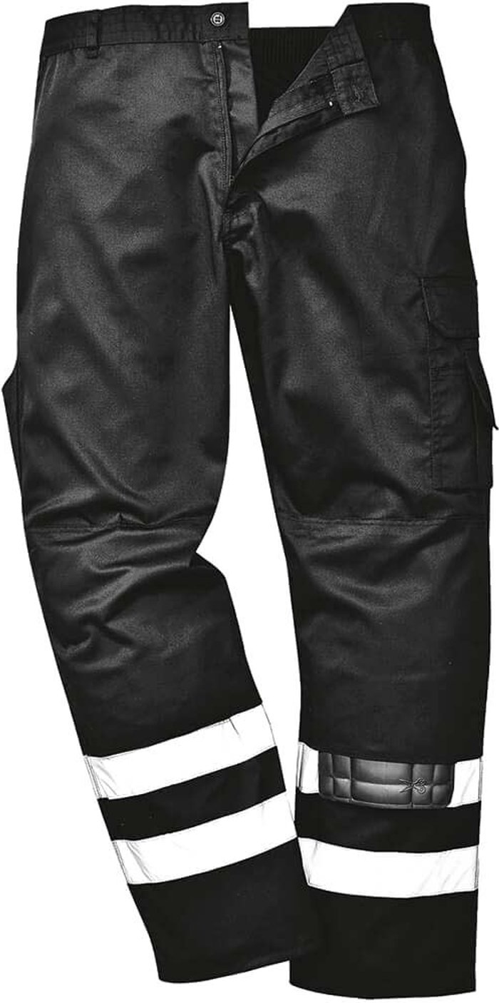 Tooled Up | Portwest Portwest Iona S917 Safety Trousers Black S 31 Portwest Portwest Iona S917 Safety Trousers Black S 31