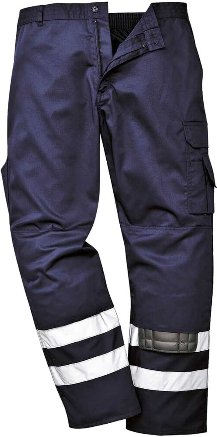 Tooled Up | Portwest Portwest Iona S917 Safety Trousers Navy Blue M 31 Portwest Portwest Iona S917 Safety Trousers Navy Blue M 31