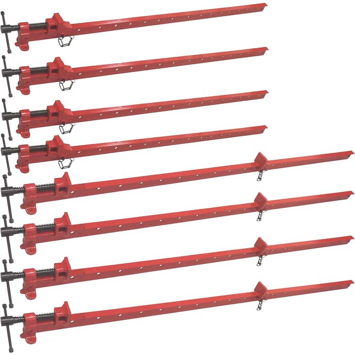 Tooled Up | Sirius Sirius 8 Piece Work Shop Sash Clamp Mega Set Sirius Sirius 8 Piece Work Shop Sash Clamp Mega Set