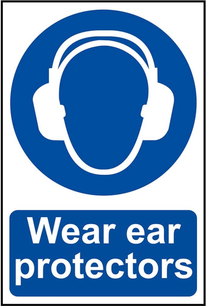 Tooled Up | Scan Scan Wear Ear Protectors Sign 200mm 300mm Standard Scan Scan Wear Ear Protectors Sign 200mm 300mm Standard