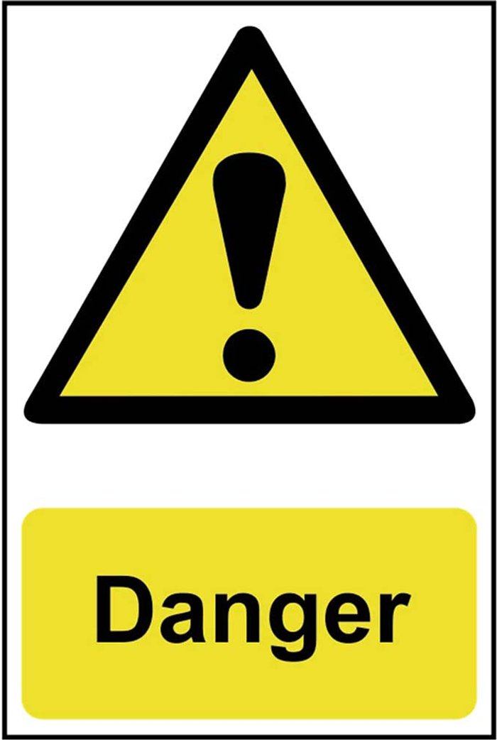 Tooled Up | Spectrum Spectrum Regular Size Danger Sign Spectrum Spectrum Regular Size Danger Sign