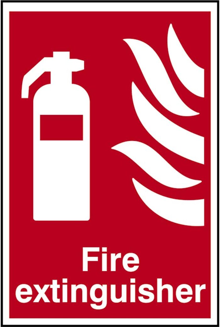 Tooled Up | Scan Scan Fire Extinguisher Sign 200mm 300mm Standard Scan Scan Fire Extinguisher Sign 200mm 300mm Standard