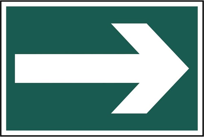 Tooled Up | Scan Scan Arrow Symbol Sign 300mm 200mm Standard Scan Scan Arrow Symbol Sign 300mm 200mm Standard