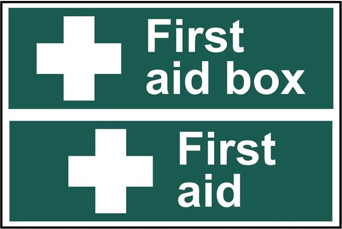 Tooled Up | Scan Scan First Aid Box / First Aid Sign 300mm 200mm Standard Scan Scan First Aid Box / First Aid Sign 300mm 200mm Standard