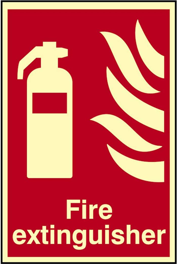 Tooled Up | Scan Scan Fire Extinguisher Sign 200mm 300mm Photoluminescent Scan Scan Fire Extinguisher Sign 200mm 300mm Photoluminescent