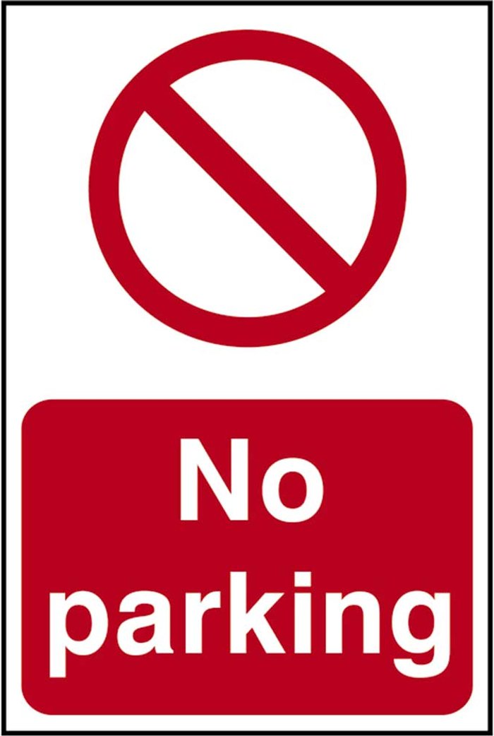 Tooled Up | Scan Scan No Parking Sign 400mm 600mm Standard Scan Scan No Parking Sign 400mm 600mm Standard