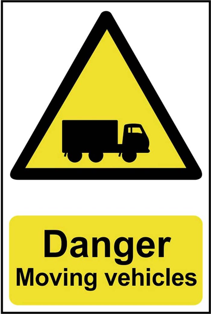 Tooled Up | Scan Scan Danger Moving Vehicles Sign 400mm 600mm Standard Scan Scan Danger Moving Vehicles Sign 400mm 600mm Standard
