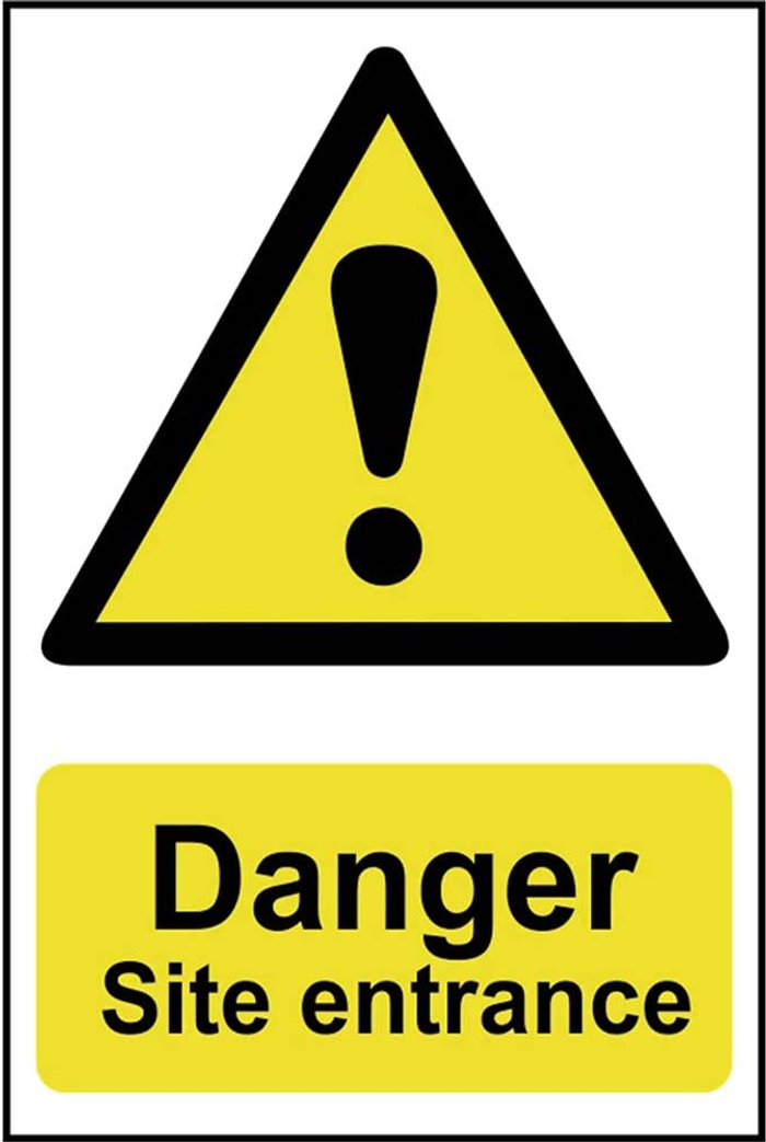Tooled Up | Scan Scan Danger Site Entrance Sign 400mm 600mm Standard Scan Scan Danger Site Entrance Sign 400mm 600mm Standard