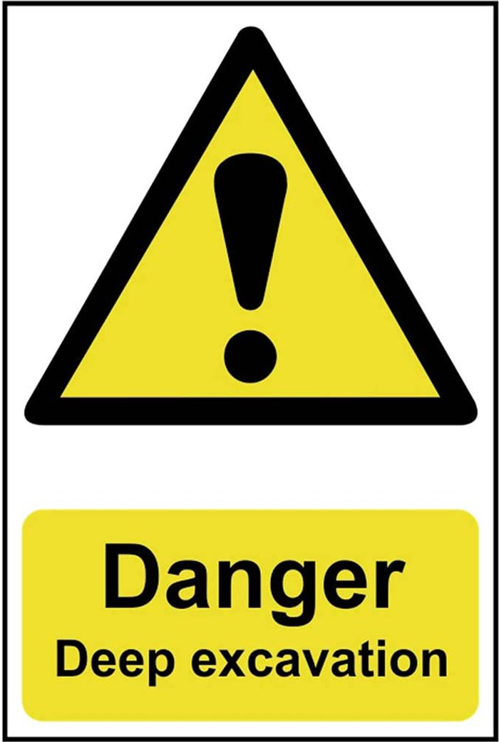 Tooled Up | Scan Scan Danger Deep Excavation Sign 400mm 600mm Standard Scan Scan Danger Deep Excavation Sign 400mm 600mm Standard