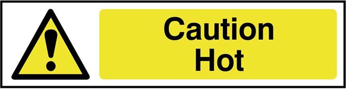 Tooled Up | Scan Scan Caution Hot Sign 200mm 50mm Standard Scan Scan Caution Hot Sign 200mm 50mm Standard