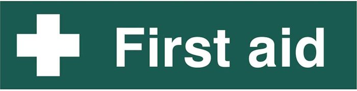 Tooled Up | Scan Scan First Aid Sign 200mm 50mm Standard Scan Scan First Aid Sign 200mm 50mm Standard