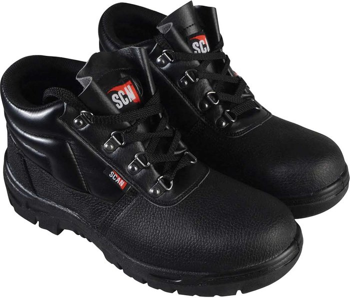 Tooled Up | Scan Scan Mens Dual Density Chukka Safety Boots Black Size 9 Scan Scan Mens Dual Density Chukka Safety Boots Black Size 9