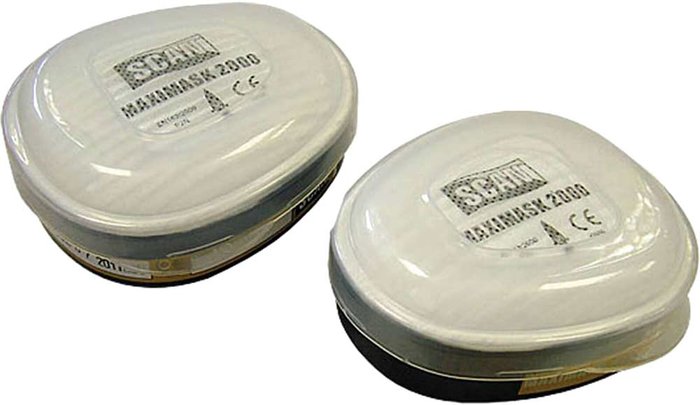 Tooled Up | Scan Scan Filter Cartridges P3 for SCAPPERESPA1 and SCAPPERESPA2 Respirators Pack of 2 Scan Scan Filter Cartridges P3 for SCAPPERESPA1 and SCAPPERESPA2 Respirators Pack of 2