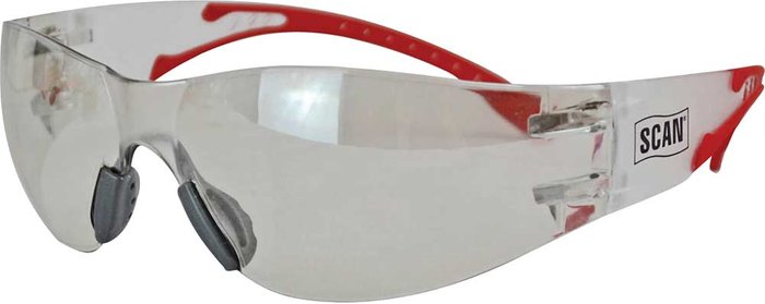 Tooled Up | Scan Scan Flexi Safety Glasses Clear Clear Scan Scan Flexi Safety Glasses Clear Clear