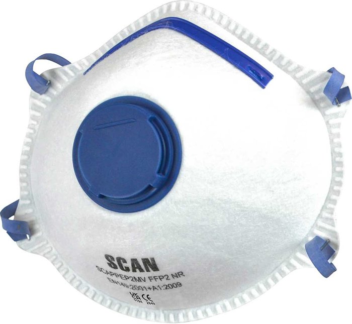 Tooled Up | Scan Scan FFP2 Moulded Mask Pack of 10 Scan Scan FFP2 Moulded Mask Pack of 10